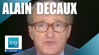 Alain Decaux  20 jours après Hitler  Archive INA [upl. by Pelagi]