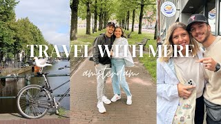 Travel With Mere Ep 17  AMSTERDAM  VeryMerryMere [upl. by Avehsile10]