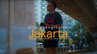 Jakarta  Blackmagic Pocket Cinema Camera 4K with Sirui 24 T12  Dehancer Pro [upl. by Bram]