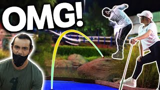 CRAZIEST Mini Golf 1 V 1 Battle  Matt Vs Stephen  9 Hole Match [upl. by Zoller]