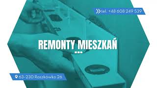 Remonty mieszkań Roszkówko ErBud Eryk Chrobot [upl. by Elbag933]