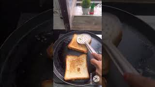 Bread ka tasty nasta recipeyoutubeshortsviralrecipeleechikirasoiviralshorts [upl. by Kenwee106]