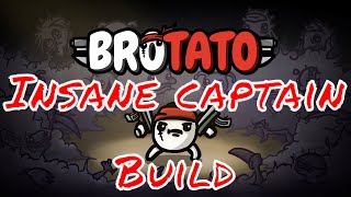 Brotato  Best Captain Build  Abyss DLC [upl. by Alleinad]