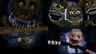 FNaF Custom Jumpscares COMPILATION  FNAF 4  WayTwo [upl. by Katlaps68]