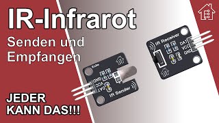 Infrarot Daten senden und empfangen einfach erklärt EdisTechlab arduino sensor [upl. by Yevad]