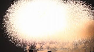 2017 ＰＬ花火大会 ラスト 大爆発 スターマイン フィナーレ The Art of PL Fireworks Osaka Japan [upl. by Greerson]