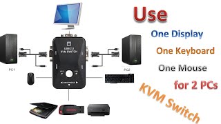 You Need This KVM Switch for Dual Computer Setup [upl. by Volny]