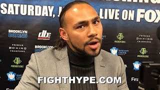 quotWATCH YOUR BOYquot  KEITH THURMAN FIRES BACK AT CRITICS EXCITED TO BE BACK IN ACTION [upl. by Yllib]