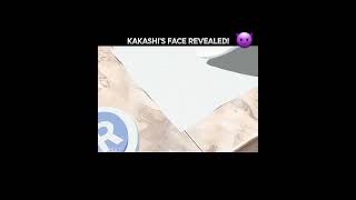 KAKASHI FACE REVEALED 😈 [upl. by Loferski]