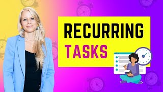 Send Recurring Tasks on AutoPilot to Yourself Or Staff NEVER MISS A DEADLINE crm [upl. by Ahsiener]