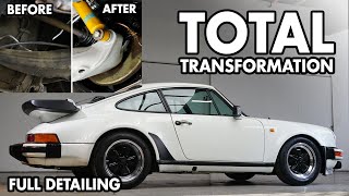 Reviving a Porsche 930 Turbo Full Detail with Dry Ice amp Laser Cleaning [upl. by Anairb950]