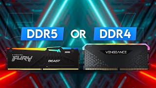 DDR4 Vs DDR5 RAM  Which One is Better for Gaming [upl. by Weiser]