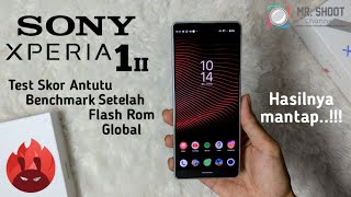 Sony Xperia 1 Mark ii Uji Antutu Benchmark Setelah Pakai Rom Global Tanpa Ubl  Ternyata Mantap [upl. by Ursi]