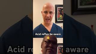 Be aware of acid reflux 👍 doctor fiod cause reflux [upl. by Marybella]