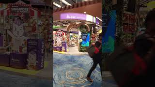 Changi Airport Terminal 1 singapore airport travel fyp [upl. by Selmore]