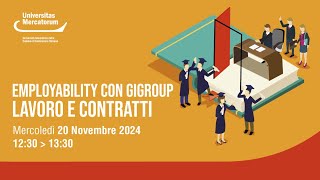 Employability con GiGroup  Lavoro e contratti [upl. by Burger]