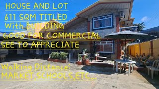 VLOG 536 COMMERCIAL AND HOUSE AND LOT IN ALCALA PANGASINAN 611 SQMWALKING DISTANCE MARKET ETC [upl. by Nallij]