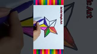 How To Draw A Star  Its My Magic Art magic drawing youtubeshorts shorts shortvideo artforkids [upl. by Matazzoni]