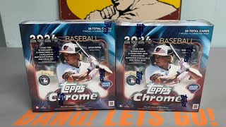 2024 Topps Chrome Update Mega Box Opening  TWO Autos  Orange Raywave Rookie 25 [upl. by Hagai]