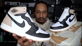 Jordan Latte 1s Review with on Feet Footage [upl. by Wrigley257]