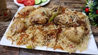 Khushbudaar Tasty Chicken Pulao Recipe By Tasty Food With Maria [upl. by Nivrem]