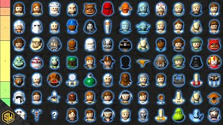 Ranking Every LEGO Star Wars The Complete Saga Character Tier List [upl. by Ytsud30]