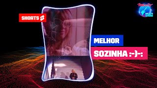 Luísa Sonza canta MELHOR SOZINHA no Palco Sunset  Rock in Rio No Multishow  Shorts [upl. by Nelrac550]