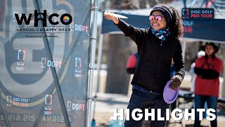 Final Round Highlights FPO  Waco Annual Charity Open [upl. by Dnalra521]