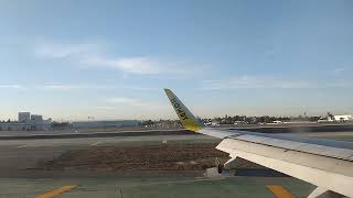 spirit airlines landing in los angeles flight 1491 [upl. by Terti]