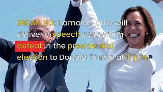 Kamala Harris will deliver a speech [upl. by Blanding]