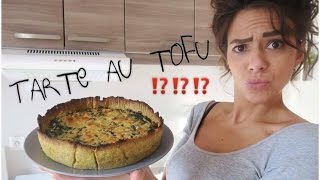 Tarte SALEE à base de TOFU SOYEUX [upl. by Ramahs]