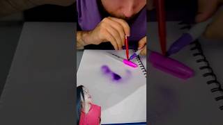 Marker Spraying Trick💡 hacks viral ytshorts [upl. by Steffy]