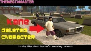 GTA San Andreas Beta  Los Sepulcros Muerte de KanePersonaje Eliminado [upl. by Myron]