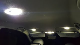 INSTALAR LUZ INTERIOR TRASERA Y PARASOLES  SACAR Y LIMPIAR TECHO│FORD FOCUS MK1 [upl. by Ayojal238]