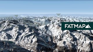 The World’s First 3D Winter Map of the Entire Alps  FATMAP [upl. by Bakerman]