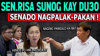 JUST IN EX PRES DUTERTE HARAPANG SINUPALPAL si SEN HONTIVEROS DE LIMA NAIYAK [upl. by Demeter68]