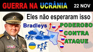 22 Nov TEMPO CERTO Ucranianos CONTRAATACAM ENQUANTO RUSSOS ESTÃO SE REAGRUPANDO [upl. by Esmerelda]