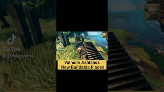 Valheim Ashland new build pieces gaming [upl. by Eilyab]