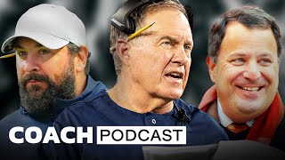 Belichick Patricia amp Lombardi Review Week 4 amp Look Ahead To Week 5  Coach Podcast [upl. by Letnuahs]