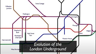 Evolution of the London Underground [upl. by Ahsekal]