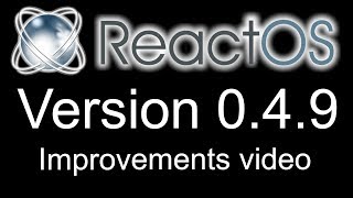 ReactOS 049 improvements overview [upl. by Varion]