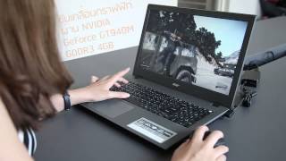 Review Acer E5573G545N โน้ตบุ๊คราคาคุ้มค่า เล่นเกมได้ ที่ห้ามพลาด [upl. by Ahsitruc]