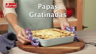 Receta  Papas Gratinadas  Gourmet [upl. by Adnoma445]