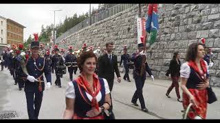 27ème Fête Cantonale des Musiques du Valais │ La Marcelline │ Défilé du concours [upl. by Philbert]