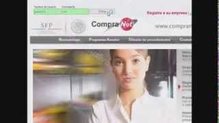 Registro en Compranet [upl. by Reffineg]