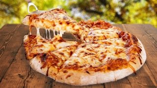 Ultimate KidFriendly 4Cheese Pizza Recipe with Homemade Vegetable Sauce  BBQGuyscom [upl. by Alemaj]