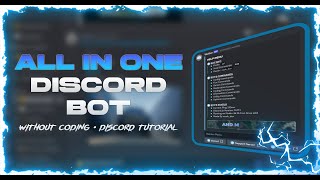 ALL IN ONE DISCORD BOT 2024 • No Coding  Replit 247  NitrixEXE  Multipurpose Bot [upl. by Ellerud]