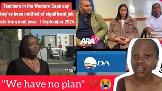 Cape Independence is gonna be the end of cape town 💔💔200 teachers lost their jobs in western cape😭 [upl. by Swan]