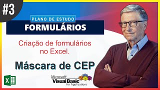 Excel  VBA Macro  Formulários  Consulta de CEP  Máscara [upl. by Mike979]