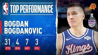 Bogdan Bogdanovic Drops CareerHigh 31 PTS [upl. by Karil]